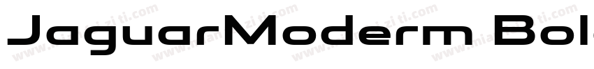 JaguarModerm Bold字体转换